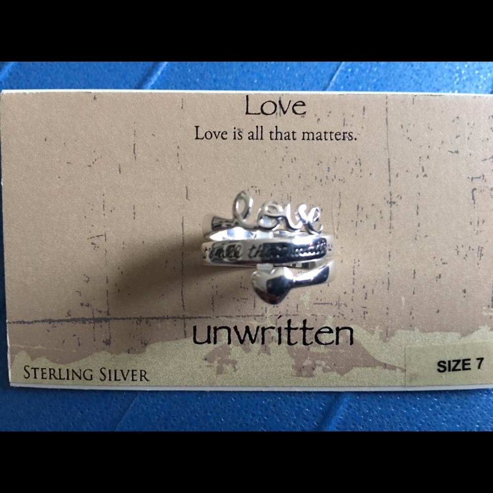 COPY - UNWRITEN LOVE MATTERS RING